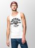 Herren Tank-Top Tiger Print Schriftzug Athletic Legendary Muskelshirt Muscle Shirt Neverless®preview