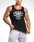 Herren Tank-Top Tiger Print Schriftzug Athletic Legendary Muskelshirt Muscle Shirt Neverless®preview