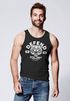 Herren Tank-Top Tiger Print Schriftzug Athletic Legendary Muskelshirt Muscle Shirt Neverless®preview