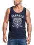 Herren Tank-Top Tiger Vintage Print Muskelshirt Muscle Shirt Neverless®preview