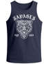 Herren Tank-Top Tiger Vintage Print Muskelshirt Muscle Shirt Neverless®preview
