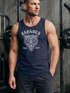 Herren Tank-Top Tiger Vintage Print Muskelshirt Muscle Shirt Neverless®preview
