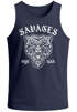 Herren Tank-Top Tiger Vintage Print Muskelshirt Muscle Shirt Neverless®preview