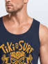 Herren Tank-Top Tiki Maske Surf Honolulu Hawaii Beach Supply Sommer Sonne Muskelshirt Muscle Shirt Neverless®preview