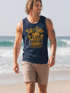 Herren Tank-Top Tiki Maske Surf Honolulu Hawaii Beach Supply Sommer Sonne Muskelshirt Muscle Shirt Neverless®preview