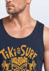 Herren Tank-Top Tiki Maske Surf Honolulu Hawaii Beach Supply Sommer Sonne Muskelshirt Muscle Shirt Neverless®preview