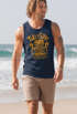 Herren Tank-Top Tiki Maske Surf Honolulu Hawaii Beach Supply Sommer Sonne Muskelshirt Muscle Shirt Neverless®preview