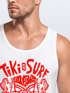Herren Tank-Top Tiki Maske Surf Honolulu Hawaii Beach Supply Sommer Sonne Muskelshirt Muscle Shirt Neverless®preview