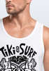 Herren Tank-Top Tiki Maske Surf Honolulu Hawaii Beach Supply Sommer Sonne Muskelshirt Muscle Shirt Neverless®preview