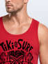 Herren Tank-Top Tiki Maske Surf Honolulu Hawaii Beach Supply Sommer Sonne Muskelshirt Muscle Shirt Neverless®preview