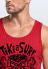 Herren Tank-Top Tiki Maske Surf Honolulu Hawaii Beach Supply Sommer Sonne Muskelshirt Muscle Shirt Neverless®preview