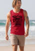Herren Tank-Top Tiki Maske Surf Honolulu Hawaii Beach Supply Sommer Sonne Muskelshirt Muscle Shirt Neverless®preview