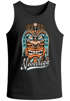 Herren Tank-Top Tiki Maske Totem Figur Hawaii Muskelshirt Muscle Shirt Neverless®preview
