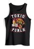 Herren Tank-Top Tokio Punch Schriftzug Tigerkopf Print Tattoo Style Muskelshirt Muscle Shirt Neverless®preview