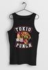 Herren Tank-Top Tokio Punch Schriftzug Tigerkopf Print Tattoo Style Muskelshirt Muscle Shirt Neverless®preview