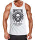 Herren Tank-Top Totenkopf Immortal Skull Vintage Warriors Slim Fit Muskelshirt Muscle Shirt Neverless®preview