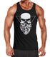 Herren Tank-Top Totenkopf mit Bart Triangle Muskelshirt Muscle Shirt Neverless®preview