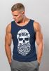 Herren Tank-Top Totenkopf Nordisch Moin Hamburg Dialekt Skull Anker Muskelshirt Neverless®preview