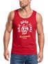 Herren Tank-Top Totenkopf Schrift Only Good Vibes Skull Summer Sommer Retro Vintage Muskelshirt Muscle Shirt Neverless®preview