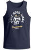 Herren Tank-Top Totenkopf Schrift Only Good Vibes Skull Summer Sommer Retro Vintage Muskelshirt Muscle Shirt Neverless®preview