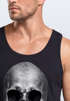 Herren Tank-Top Totenkopf Skull Totenschädel Aufdruck Print Motiv Muskelshirt Muscle Shirt Neverless®preview
