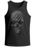 Herren Tank-Top Totenkopf Skull Totenschädel Skelett Print Aufdruck Muskelshirt Streetstyle Neverless®preview