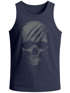 Herren Tank-Top Totenkopf Skull Totenschädel Skelett Print Aufdruck Muskelshirt Streetstyle Neverless®preview