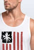 Herren Tank-Top USA Amerika Surfing California Flagge Surf Design Retro Printshirt Aufdruck Muskelshirt Muscle Shirt Neverless®preview
