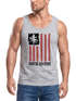 Herren Tank-Top USA Amerika Surfing California Flagge Surf Design Retro Printshirt Aufdruck Muskelshirt Muscle Shirt Neverless®preview