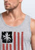 Herren Tank-Top USA Amerika Surfing California Flagge Surf Design Retro Printshirt Aufdruck Muskelshirt Muscle Shirt Neverless®preview