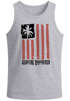 Herren Tank-Top USA Amerika Surfing California Flagge Surf Design Retro Printshirt Aufdruck Muskelshirt Muscle Shirt Neverless®preview
