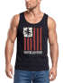 Herren Tank-Top USA Amerika Surfing California Flagge Surf Design Retro Printshirt Aufdruck Muskelshirt Muscle Shirt Neverless®preview