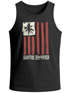 Herren Tank-Top USA Amerika Surfing California Flagge Surf Design Retro Printshirt Aufdruck Muskelshirt Muscle Shirt Neverless®preview