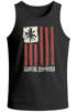 Herren Tank-Top USA Amerika Surfing California Flagge Surf Design Retro Printshirt Aufdruck Muskelshirt Muscle Shirt Neverless®preview