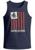 Herren Tank-Top USA Amerika Surfing California Flagge Surf Design Retro Printshirt Aufdruck Muskelshirt Muscle Shirt Neverless®preview