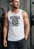 Herren Tank-Top Valhalla Northland Valknut Wotans Knoten Runen nordische Mythologie Streetstyle Muskelshirt Neverless®preview
