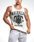 Herren Tank-Top Valhalla Northland Wikinger Helm Nordmänner Bart Viking Muskelshirt Muscle Shirt Neverless®preview