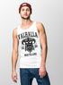 Herren Tank-Top Valhalla Northland Wikinger Helm Nordmänner Bart Viking Muskelshirt Muscle Shirt Neverless®preview