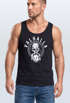 Herren Tank-Top Valhalla Totenkopf Odin Runen Muskelshirt Muscle Shirt Neverless®preview