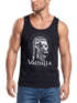 Herren Tank-Top Valhalla Totenkopf Runen Nordische Mythologie Ragnar Lodbrok Muskelshirt Muscle Shirt Neverless®preview