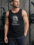 Herren Tank-Top Valhalla Totenkopf Runen Nordische Mythologie Ragnar Lodbrok Muskelshirt Muscle Shirt Neverless®preview