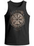 Herren Tank-Top Vegvisir Runenkompass nordischer Kompass Wikinger Nordmänner Mythologie Muscle Shirt Neverless®preview