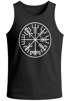 Herren Tank-Top Vegvisir Runenkompass Wikinger Kompass nordische Mythologie Kelten Germanen Muskelshirt Muscle Shirt Neverless®preview