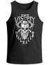 Herren Tank-Top Victory or Valhalla Skull Totenkopf Wikinger Muskelshirt Muscle Shirt Neverless®preview