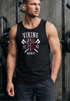 Herren Tank-Top Viking Norway Norwegen Flagge Wikinger nordisch Muskelshirt Muscle Shirt Neverless®preview