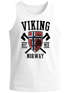 Herren Tank-Top Viking Norway Norwegen Flagge Wikinger nordisch Muskelshirt Muscle Shirt Neverless®preview