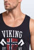 Herren Tank-Top Viking Norway Norwegen Flagge Wikinger nordisch Muskelshirt Muscle Shirt Neverless®preview
