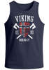 Herren Tank-Top Viking Norway Norwegen Flagge Wikinger nordisch Muskelshirt Muscle Shirt Neverless®preview