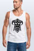Herren Tank-Top Viking Wikinger Helm Nordmänner Muskelshirt Muscle Shirt Neverless®preview