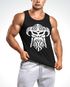 Herren Tank-Top Viking Wikinger Helm Nordmänner Muskelshirt Muscle Shirt Neverless®preview